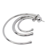 SMALL PIERCED SOLAR HOOPS