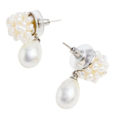 ORECCHINI PEARL CLUSTER DROPLET