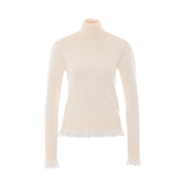 MAGLIA CON DETTAGLIO PIZZO