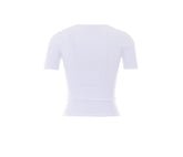 SEAMLESS STRETCH NYLON JERSEY T-SHIRT