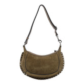 BORSA A SPALLA MOON POCKET IN SUEDE