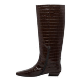 CROCO PRINT BOOTS