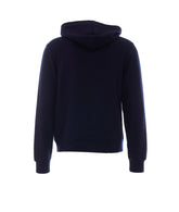 FELPA CON ZIP E CAPPUCCIO
