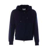 FELPA CON ZIP E CAPPUCCIO