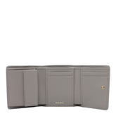 LOGO PLEATED WALLET