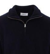MAGLIA CON ZIP IN MORBIDA LANA COTTA