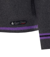MAGLIA A RIGHE IN LANA E CASHMERE