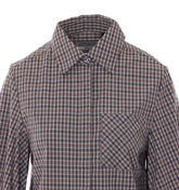 KALMIA CHECKED SHIRT WITH RHINESTONE DECORATIONS
