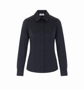 POPLIN SHIRT WITH LOGO DETAILS