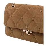 BUNNY KNOT SUEDE CROSSBODY BAG