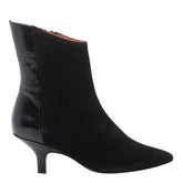 BIMATERIAL SUEDE BOOTIES