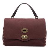SMALL POSTINA JONES NABUK HANDBAG