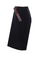 GRAIN DE POUDRE ASYMMETRICAL SKIRT