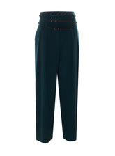 PANTALONE FLARE IN FLANELLA