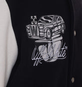 CAT OFF WOOL REGULAR VARSITY JACKET