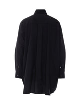 SUITING X CREPE BACK SATIN SHIRT