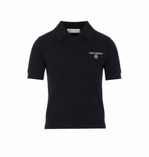POLO IN LANA SIMONE CON LOGO