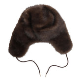 FAUX FUR AVIATOR HAT