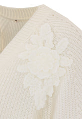 CROCHET FLOWER CARDIGAN