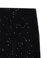 LONGUETTE SKIRT WITH FRINGES AND BEADS