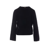 MAGLIA IN MISTO LANA CON STRASS