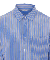 CAMICIA CASSANDRE IN POPELINE DI COTONE A RIGHE