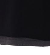 RIBBED CREW NECK SWEATER WITH EXPOSED STITCHING