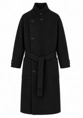 CAPPOTTO WRAP IN DOUBLE WOOL