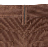 PANTALONE STRAIGHT IN VELLUTO CON MONILE