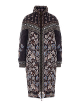 TAPESTRY DREAM REVERSIBLE PUFFER CARDIGAN