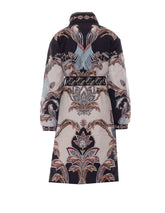 TAPESTRY DREAM REVERSIBLE PUFFER CARDIGAN