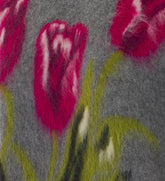 WOOL SWEATER WITH FLORAL MOTIF