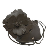 NAPPA FLOWER SHOULDER BUCKET BAG