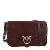 BORSA SATCHEL LOVE CLASSIC IN SUEDE