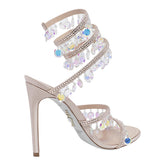 SANDALO CON TACCO CHANDELIER