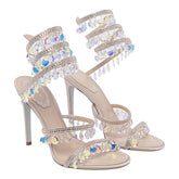 SANDALO CON TACCO CHANDELIER