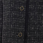 BOUCLE' COAT IN PLUMETIS TULLE