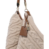 CHARM LOGO SHOULDER BAG