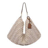 CHARM LOGO SHOULDER BAG