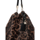 BORSA A SPALLA CON CHARM LOGO