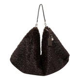 LOGO CHARM SHOULDER BAG