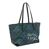 Z PUNK CHECK SHOPPER BAG