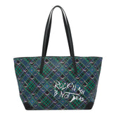 Z PUNK CHECK SHOPPER BAG