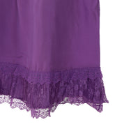 FLUID SATIN MIDI SKIRT
