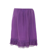 FLUID SATIN MIDI SKIRT