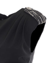 TUBINO MIDI DRESS WITH JEWELRY DETAIL
