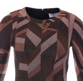 IRIDE PRINT MINI DRESS