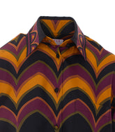 CAMICIA CON STAMPA BAIADERA