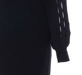 DRESS WITH EMBROIDERED CUT-OUTS