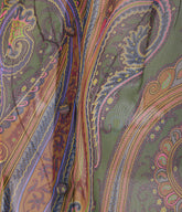 CAMICIA IN SETA CON STAMPA PIAZZATA PAISLEY DEGRADE'